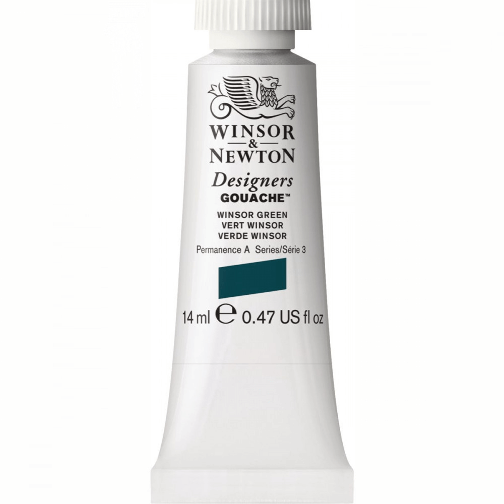 Tinta Guache Winsor & Newton Designers 14ml S3 720 Winsor Green